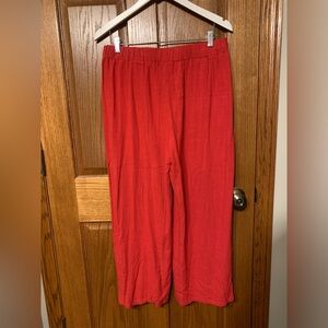Wide Leg Pants with Pockets